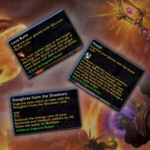 WoW SoD Runes Boost