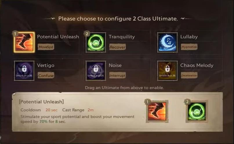 tarisland solo bard abilities
