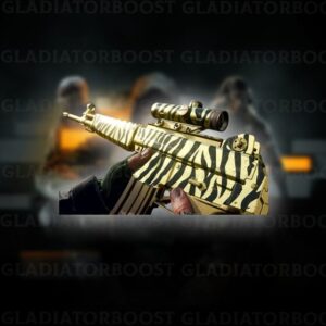 Warzone Gold Tiger Camo Boost