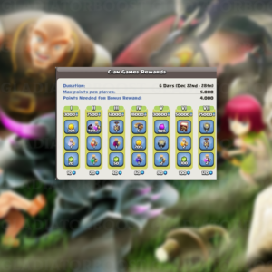 Buy Clash of Clans Clan Games Points