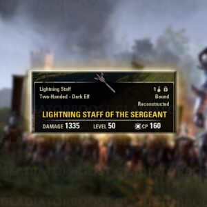 Buy ESO Lightning Staff of the Sergeant