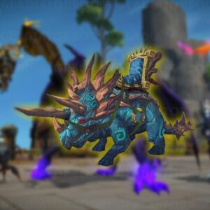 WoW Cobalt Primordial Direhorn Mount Boost