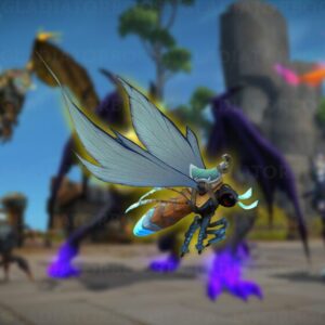 WoW Cyan Glowmite Mount Boost