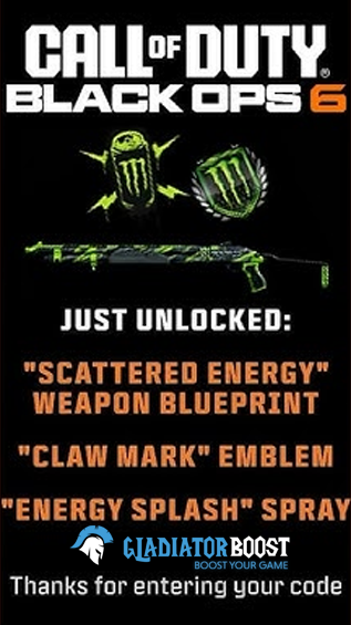 Monster Energy CDL Bundle Codes