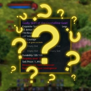 Dreadmyst Items Request
